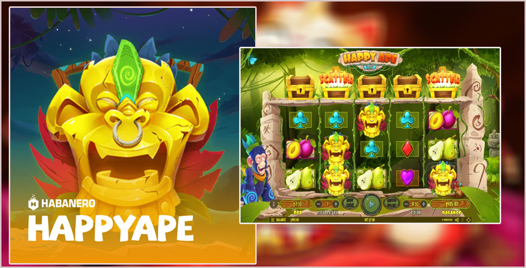 Game Happy Ape Dari Habanero, Profit Dan Mudah Menang